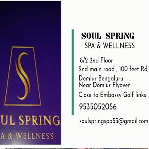 spa in domlur Banglaore-soul spring