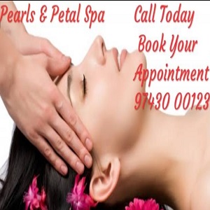 spa near ganganagar bangalore - pear petal contact